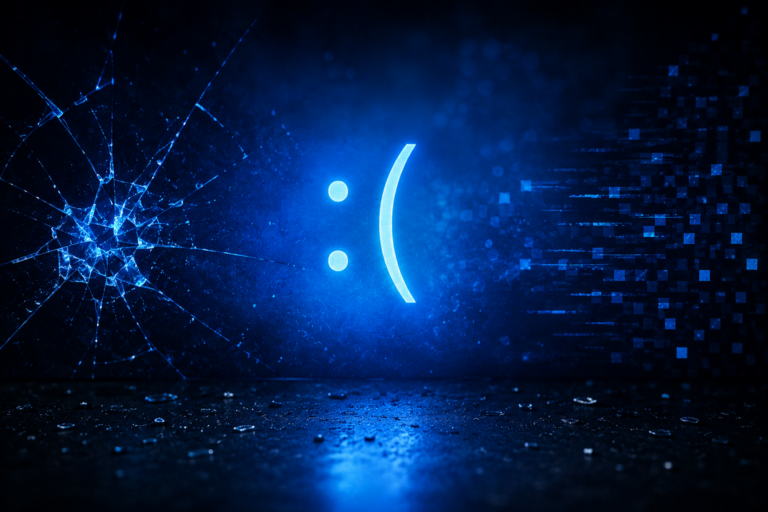 Синій екран смерті (BSOD) на ноутбуці Re-Save